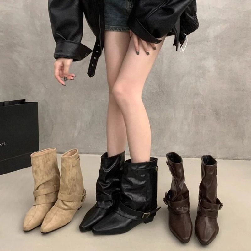 Botas de cano curto clássicas, - Modern Korean Lifestyle avaliação e preço